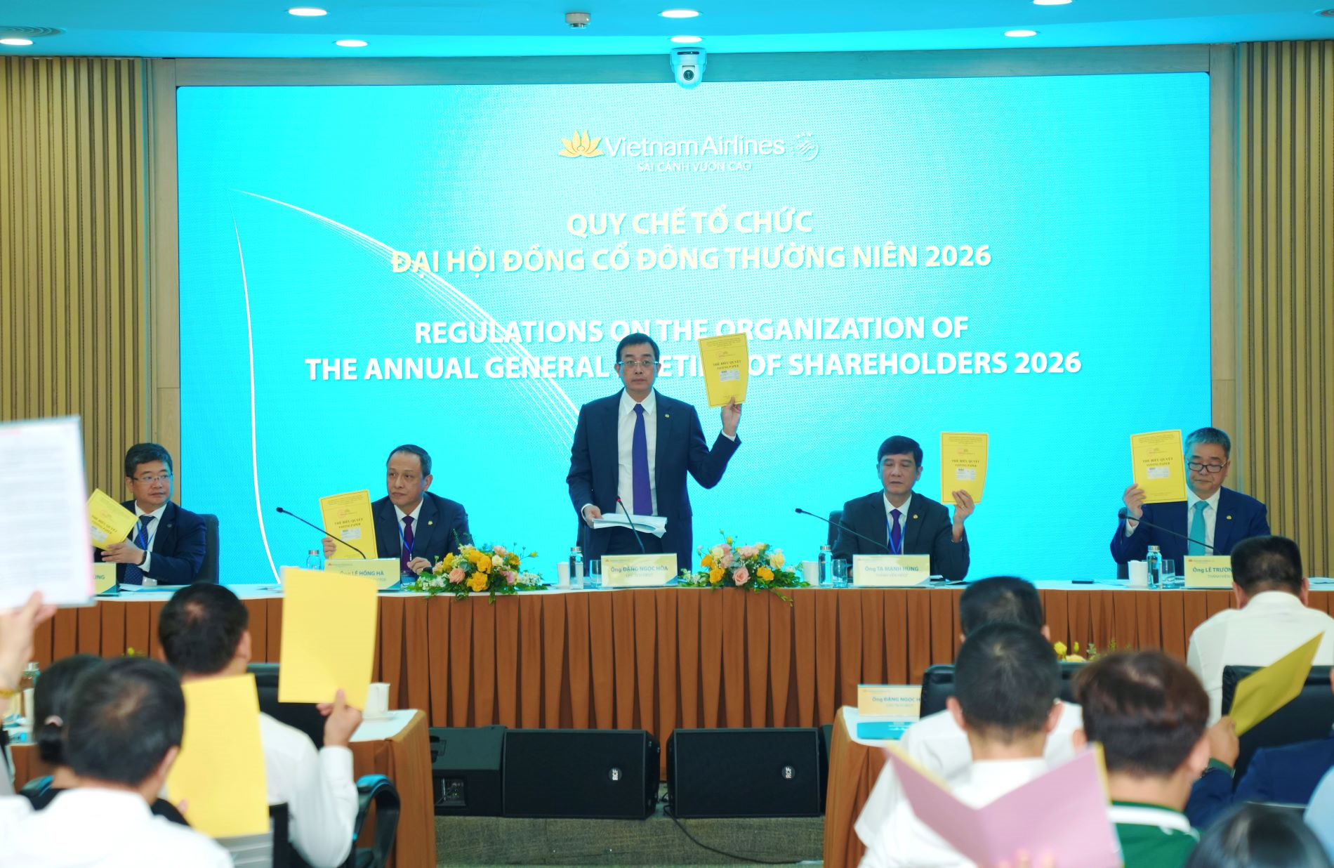 Vietnam Airlines tổ chức Đại hội đồng cổ đông thường niên năm 2026: Chủ động thích ứng, củng cố nền tảng phát triển trong giai đoạn mới